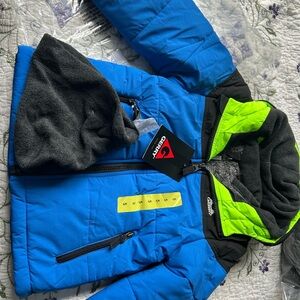 Gerry Blue and Green Jacket with Hat